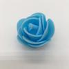 Cabeça de flor rosa de espuma simulada 3,5 cm acessórios de urso rosa decoração de guirlanda DIY de casamento caixa de doces