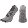 [Venta al por mayor de fábrica] Calcetines de yoga de cinco dedos con doble tira cruzada, calcetines de moda sin espalda para danza, calcetines deportivos para fitness en interiores