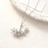 Colar de Coroa Personalizado Tendência Nova Estilo Coreano Corrente de Clavícula em Aço Titânio Modelo Feminino Fashion Suprimento Direto do Fabricante Original a Preço Especial