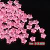 Estrella de cinco puntas de 8 mm agujero recto agujero vertical esmerilado estrella pequeña estrella de cinco puntas esmalte de color antiguo horquilla borla diy hecho a mano cuentas sueltas
