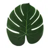 Amazon Folha de Tartaruga Simulada Festa Havaiana Planta Simulada Decoração de Balão de Casamento Folhas Tropicais Pronta Entrega