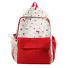 Mochila Escolar Mochila Backpack Estilo Coreano Ins Fofa Casual Grande Capacidade Fofa Grafite Estudante para Mulheres Doce Versátil