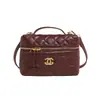 Nova Bolsa Feminina de Comércio Exterior 2026, Pequena Bolsa Caixa Acolchoada Estilo Chanel, Bolsa Quadrada Pequena Versátil na Moda para Ombro e Transversal, Tendência