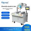 Fabricantes fornecem motor servo de mesa alimentação por sopro de ar travamento automático máquina de aparafusar automática inteligente