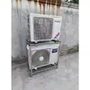 Soporte de Piso para Unidad Exterior de Aire Acondicionado de Acero Inoxidable 304, Estante Apilable de una/dos Capas, Base Elevada para Aire Acondicionado con Disipación de Calor, Soporte Elevado Amortiguador