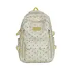 Mochila para Meninas do Ensino Fundamental II e Ensino Médio Aparência de Destaque Estilo Instagram Grande Capacidade Resistente Durável Alças Duplas Mochila para Alunos do Ensino Fundamental
