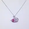 Cisne Negro Simples Coringa Novo Colar Pingente para Meninas Coreanas Corrente de Clavícula Gradiente Pato Frito Colar Venda por Atacado