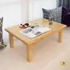 Mesa Kang de bambú estilo rural antiguo para el hogar madera maciza tatami mesa pequeña para comer sentado en el suelo mesa baja mesa de café para ventanal mesa de escritura