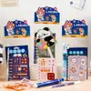 Set de Papelería Capibala Jardín de Infancia Estudiantes de Primaria Regalos de Vuelta a Clases Mayoreo Souvenirs de Cumpleaños Infantiles Recompensas
