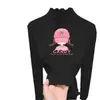Blusa Térmica Versátil de Manga Longa com Fleece Escovado para Meninas com Gola Meio-Alta Franzida Chegada Nova Outono/Inverno 2026