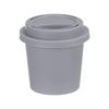 Caja de Almacenamiento Creativa para Huevos de Maquillaje, Caja de Polvos, Caja de Empaque para Accesorios del Cabello, Taza de Café de Plástico