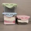 Caja de embalaje directa de fábrica para tarro de queso caja de embalaje para caja de leche de soja reciclable caja para mantener fresca tarta de lasaña 450ml