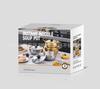 Olla Ramen Martillo de Acero Inoxidable Celebridad de Internet Olla Dorada para Fideos Olla para Cocinar Fideos Olla de Conjunto Estilo Coreano para Exportación Olla de Regalo