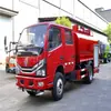 Venta Directa de Fábrica Camión de Bomberos de Doble Fila Dongfeng 5 Toneladas Almacén de Jardín Camión de Rescate de Pulverización de Emergencia Extinción de Incendios y Rescate