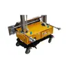 Máquina de reboco de parede de cimento e concreto, máquina de reboco automática ajustável, máquina de reboco totalmente automática para interiores.