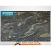 Mármol Verde Australiano Lavabo de Piedra de Lujo Encimera de Isla Mesa de Café Mesa de Comedor Superficie de Mármol Natural Pared de Fondo Hecha a Medida