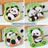 Caderno Espiral Formato Panda Desenho Animado Caderno Mini Portátil Personalizado Planejador Estudantil Caderno Pequeno Material Escolar Venda por Atacado