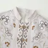 Cruce de fronteras AliExpress 2026 Primavera Nueva Chaqueta Abrigo Casual de Mujer con Cuello Alto Estampado de Felpa