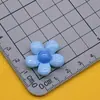 Estojo de celular com flor de cinco pétalas de rosto brilhante, grampo de cabelo, elástico de cabelo, prendedor de cabelo, clipe, cola em creme, adesivo de geladeira DIY, acessórios de resina