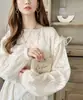 Camisas de Gasa de Verano de Estilo Japonés y Coreano para Comercio Exterior del Sudeste Asiático, Camisas para Aire Acondicionado, Camisas de Encaje, Tops, Blusas