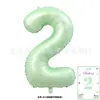 Globos Digitales de Tarjeta de 40 pulgadas Cubierta Dura Envueltos Individualmente Tarjeta de Papel Globos de Papel de Aluminio Globos de Decoración para Fiesta de Cumpleaños Venta al por Mayor