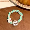 Lindo Animales de Dibujos Animados Trenzados Cintas para el Cabello para Niñas, Diseños de Zorro y Conejo, Cuerdas Elásticas de Alta Elasticidad para Cola de Caballo, Accesorios para el Cabello