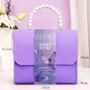 Bolsa de fieltro portátil con perlas, compañera para la industria de la belleza, regalo de boda, regalo para dama de honor, bienestar de aniversario de fin de año de empresa, en stock