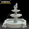 Ornamentos de Fonte de Água para Pátio, Decoração de Jardim de Vila ao Ar Livre, Paisagismo de Tanque de Peixes, Hotel de Casamento, Paisagismo de Inauguração
