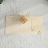 Nuevas Tarjetas de Felicitación 3D, Regalos Lindos Hechos a Mano, Tarjetas de Felicitación de Alta Gama, Tallado en Papel, Estampado Dorado, Tarjetas de Mensaje de Rueda de la Fortuna, Venta al por Mayor Transfronteriza