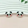 Acessórios de Resina de Panda Desenho Animado Fofo Cola de Creme Capa de Celular Caixa de Armazenamento Decoração de Brinquedo Materiais Atacado