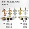 Envío Gratis Acero Inoxidable 304 Estilo Europeo Forma de Cuerno Punta de Lanza para Tubo Cuadrado de 25 mm Decoración de Valla de Puerta