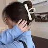 Yhj Accesorios para el Cabello Nuevo Estilo Color Caramelo de Leche Clip para el Cabello de Lazo Onda de Agua para Mujeres, Pasador de Gama Alta, Pinza de Tiburón para Moño
