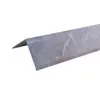 Tira de Acero Inoxidable en Forma de L Fondo de Pared Techo Borde Azul Profundo Tira Metálica en Ángulo Recto Protector de Esquina Anticolisión Procesamiento Personalizado