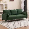 Sofá de lujo ligero para salas de estar pequeñas, sofá simple de dos o tres plazas para apartamentos, tiendas de ropa, propiedades de alquiler, áreas de descanso y áreas de recepción