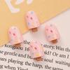 Paleta Elementos Mini Dibujos Animados Resina Joyería Accesorios DIY Pegamento de Crema Uñas Portátiles Arte de Uñas Aretes Materiales Creativos para Niños