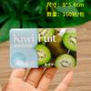 Kiwi fruta kiwi fruta caja de embalaje desechable cuatro seis caja de plástico transparente caja de fruta caja de embalaje engrosada