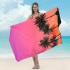 Toalla de Playa de Microfibra Transfronteriza para Adulto Estampada para la Playa Chal Protector Solar Absorbente Toalla para Nadar de Secado Rápido Toalla de Baño