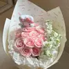 Día de San Valentín Chino Producto Nuevo Lindo Papel de Regalo Hello Kitty Flor Papel de Regalo Envoltura de Regalos Floristería Ramo Papel Floral