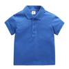 2026 Nueva Camisa Polo Lisa de Color Sólido para Niños, Nueva Camiseta de Verano, Niños y Niñas, Niños Pequeños y Medianos, Cuello Polo Manga Corta, En Stock
