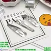 Clip de BB de Acero Inoxidable Estilo Guangzhou de 3-7cm, Pinza de Presión Ovalada Cuadrada Forma de Gota de Agua Que No Se Oxida al Exponerse al Agua, Pinza para el Cabello DIY