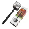 Acero Inoxidable Ablandador de Carne Aguja para Carne Martillo de Carne para Filete Herramienta de Cocina Martillo Casero para Golpear Filetes Ablandador de Carne Herramienta para Romper Tendones
