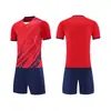 Ventas Directas de Fábrica Uniformes de Entrenamiento de Fútbol Set Uniformes de Fútbol para Niños Personalizados Camisetas de Manga Corta para Niños y Niñas Venta al por Mayor Secado Rápido