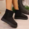 Botas Transfronterizas Europeas y Americanas Moda Nuevo Estilo Talla Única para Todos Ropa Exterior Casual para Mujer Estilo Europeo y Americano Cómodo Comercio Exterior Otoño Venta al por Mayor Talla Grande