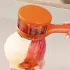 Pelador Multifuncional con Almacenamiento Visible para Uso en la Cocina, Adecuado para Manzanas, Espárragos y Peras, Viene con su Propio Compartimento de Almacenamiento