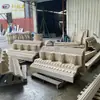 Linhas Decorativas Personalizadas de GRC para Paredes Exteriores, Linhas Coloridas de Componentes de GRC com Imitação de Pedra, Painéis de GRC para Fachada Cortina