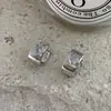 Pendientes de aro anchos en forma de corazón, modernos, sencillos y elegantes con un diseño de nicho, versátiles y únicos para el uso diario