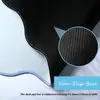 Jogo americano com borda ondulada estilo fofo mouse pad para meninas escritório interno tecido à prova d'água antiderrapante resistente à sujeira ip