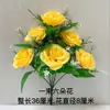 Flores artificiales de plástico, flores falsas, flores para sala de estar, rosas, girasoles, ramos hechos a mano, estilos nuevos, accesorios de baile, venta al por mayor de fábrica
