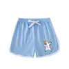 Conjunto unicórnio unicórnio unicórnio Verão Novo Roupa Infantil Camiseta de Manga Curta Shorts Casual Conjunto de Duas Peças Moderno