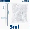 Pajita de plástico desechable varias especificaciones gotero de plástico gotero de calidad 0.5ML1ML2ML3ML